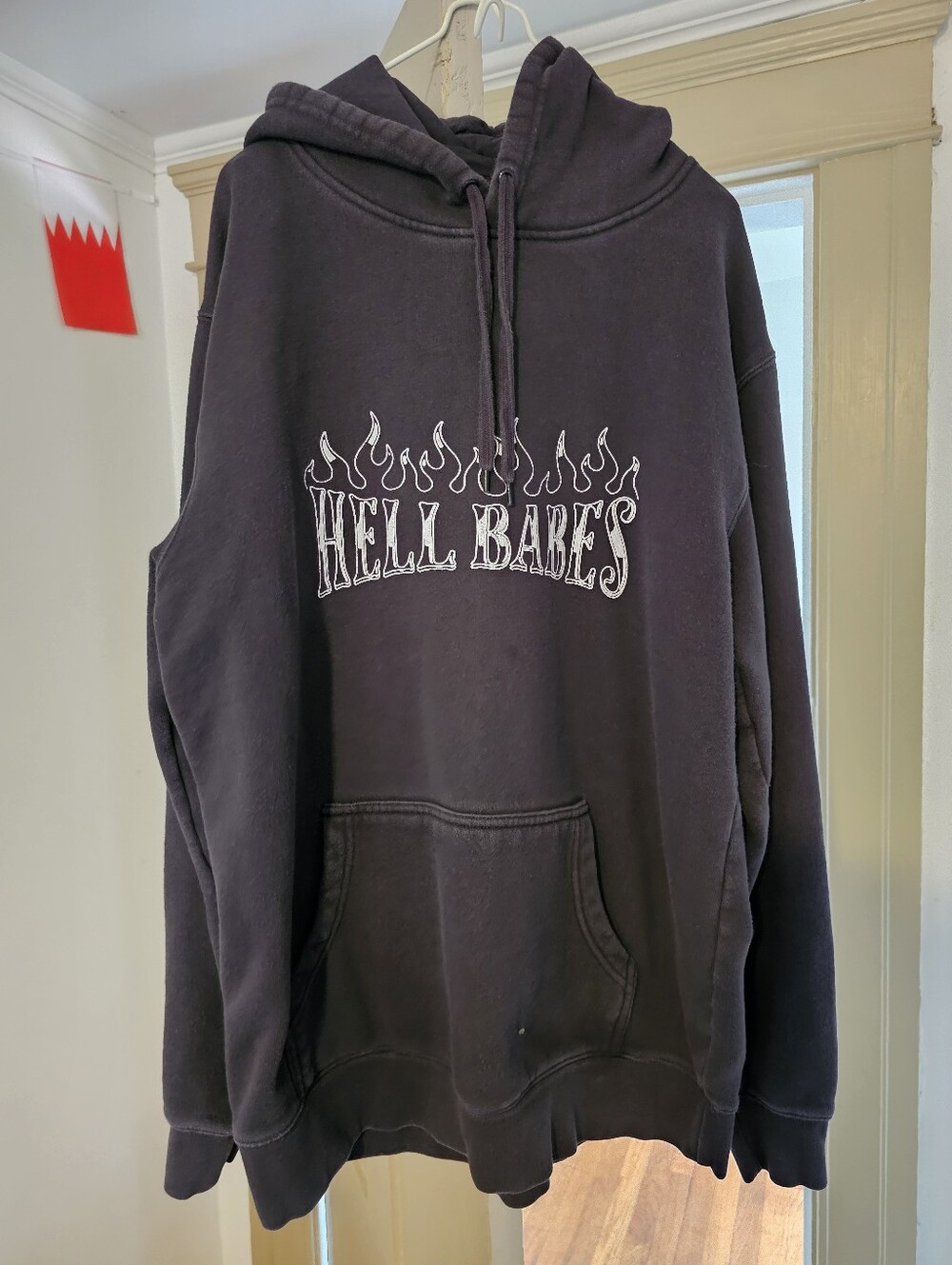 Hell Babes Heavyweight Flame Hoodie